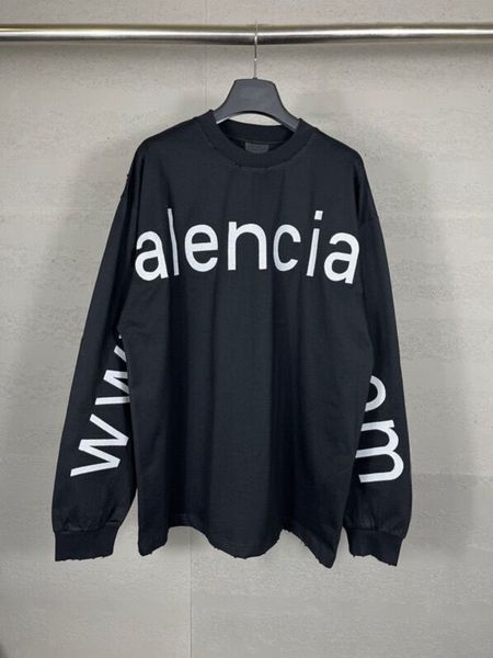 

2023ss spring and summer new high grade cotton printing short sleeve round neck panel tshirt size m-l-xl--xxxl color black white f34d3312, Black;brown