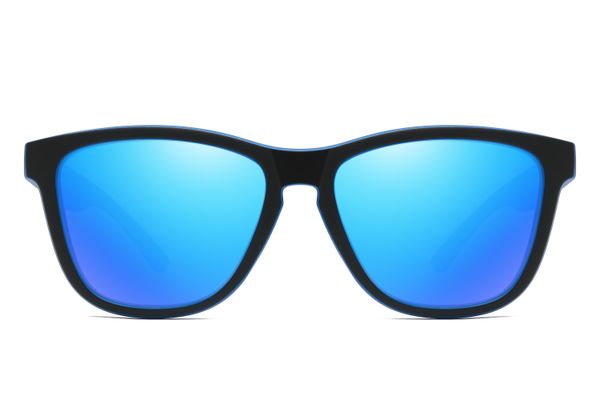 

new men's polarized dazzling fashion square frame sunglasses, White;black