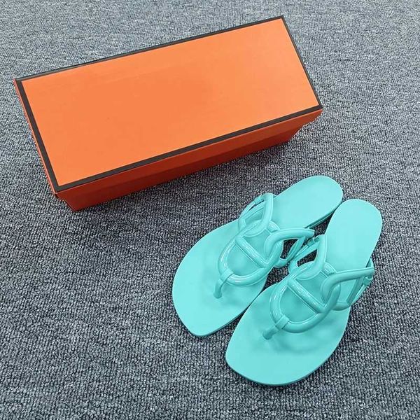 

new arrive designer women h egerie slipper luxury lady egerie flat sandals v2lu summer beach flip casual shoes perfect gift