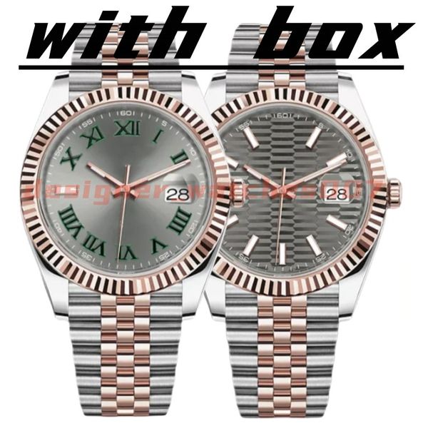 

mens designer watch automatic mechanical watch big magnifier 41mm 904l steel sapphire mens watches male wristwatches waterproof luminous ros, Slivery;brown