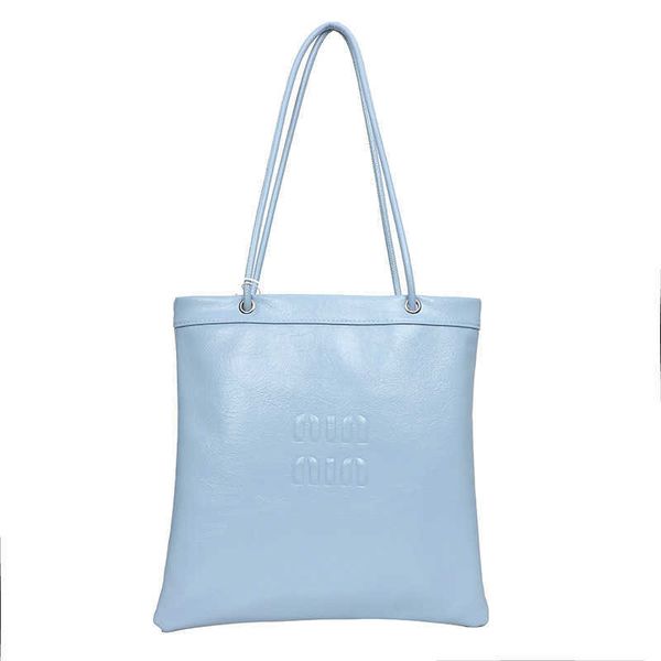 

designer bags large capacity commuting shoulder bag women's minimalist bag underarm bag miu tote bag fmug
