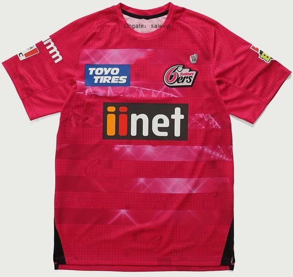 

2021/22 sydney sixers australian cricket jersey shirt size s-m--xl-xxl-3xl-4xl-5xl, White;black