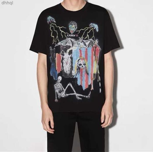 

2023 fashion designer mens casablanc t shirt high qualities womens letter print short sleeve round neck cotton tees polo size s-3xl, White;black