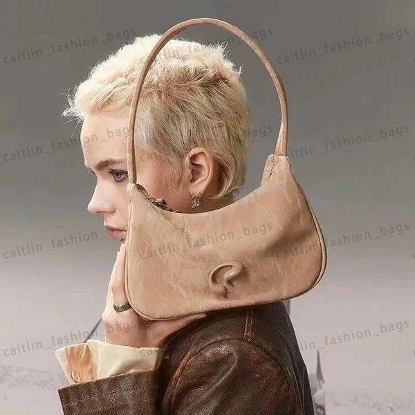 

underarm temperament bag female senior sense retro crescent 2023 new fashion 100 hand bill of lading shoulder bag caitlin_fashion_bags