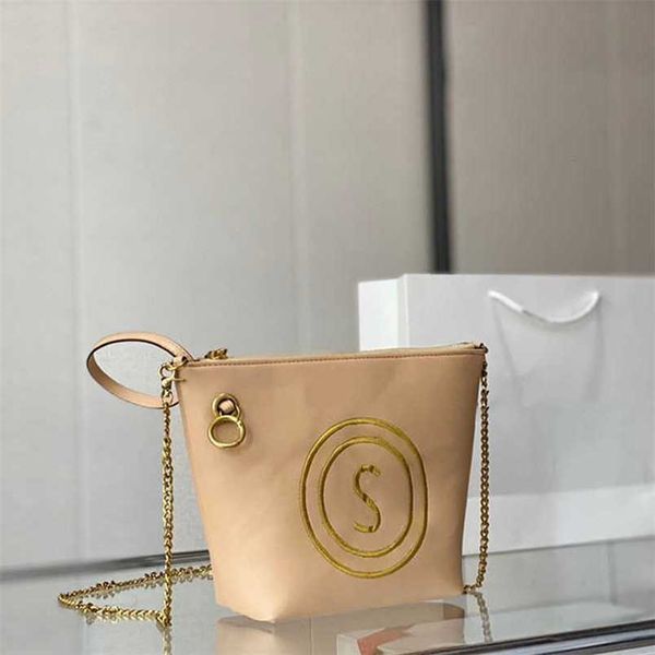 

designer bag leather handbags chain buckle women fashion letters printed shoulder bags luxury simple crossbody purses 221115