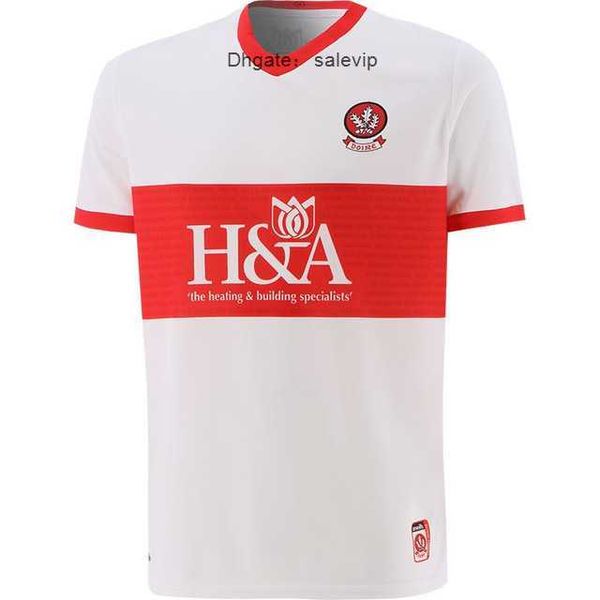 

2021/22 derry gaa home jersey size s-m--xl-xxl-3xl-4xl-5xl8bfh, White;black