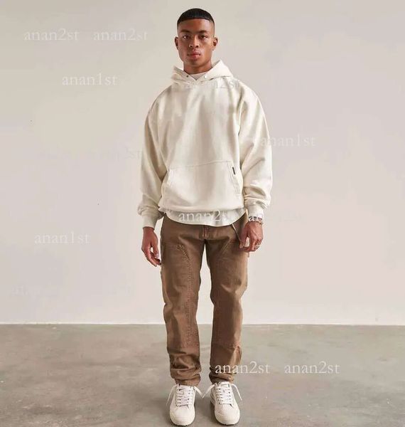 

hoodies sweatshirts designer letter men's niche tide brand wild high street casual american loose couple hooded sweater coat clothesc, Black