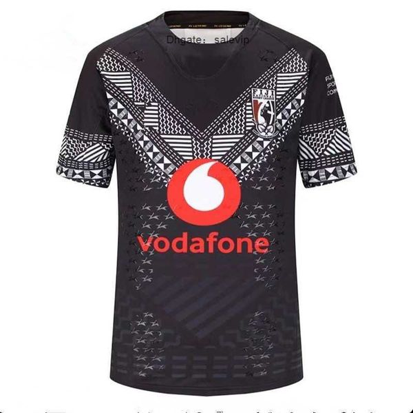 

2022 fiji bati home white rugby jersey shirt size s--3xl-4xl-5xl, White;black