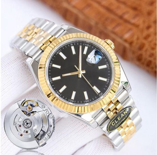 

luxury classic watchs for men designer watches men watches mechanical automatic wristwatch fashion wristwatches 904l stainless steel 3235 mo, Slivery;brown