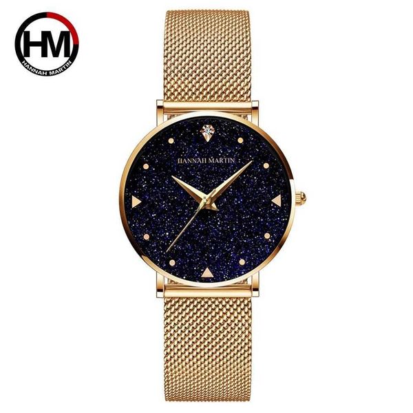 

other watches japan quartz movement stainless steel mesh band watch golden ladies wristwatches flash night stars fe new watches for women j2, Slivery;black