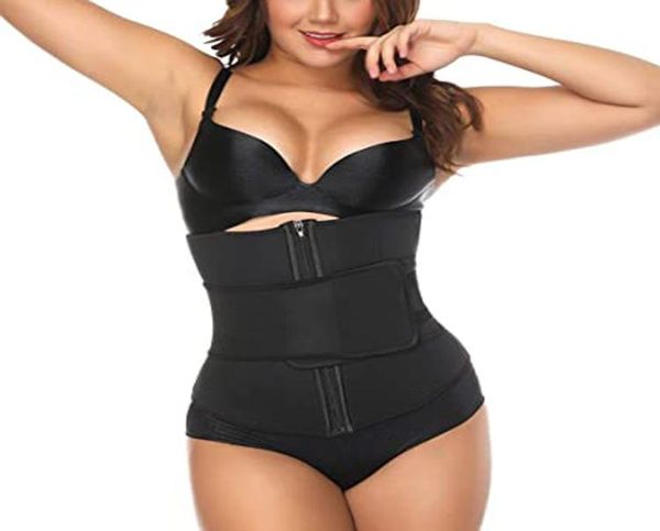 

slimmkiss women shaper latex waist training cincher underbust corset body high compression trainer black lingerie2435519, Black;white