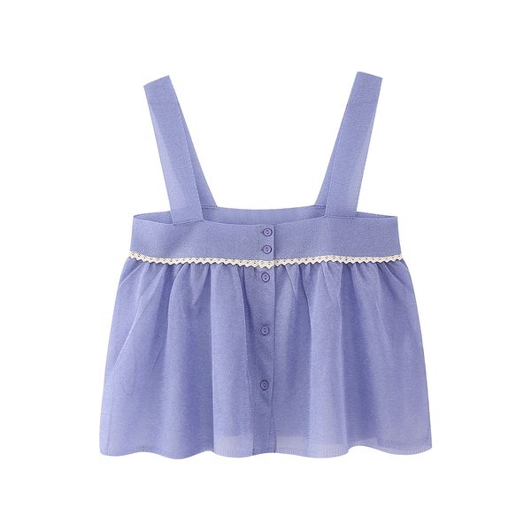 

women's tanks camis bmzrljy european and american style fashion tulle short one word offtheshoulder sleeveless knitted stitching sling, White