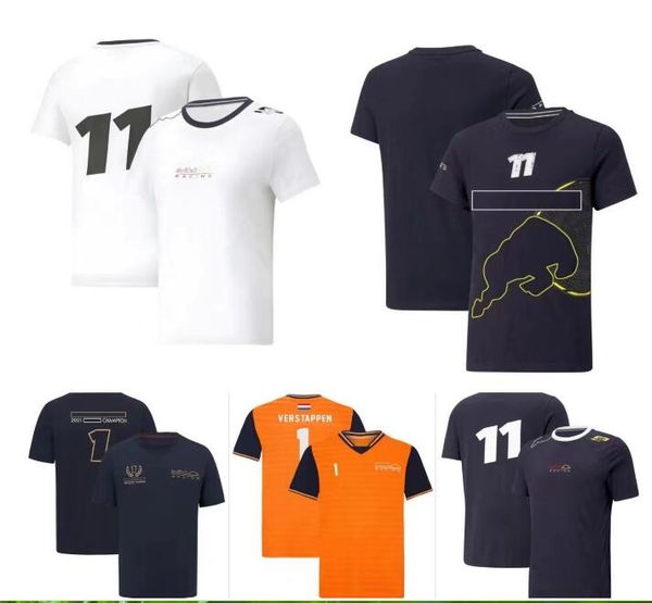 

f1 racing t-shirt summer round neck sweatshirt same style customization