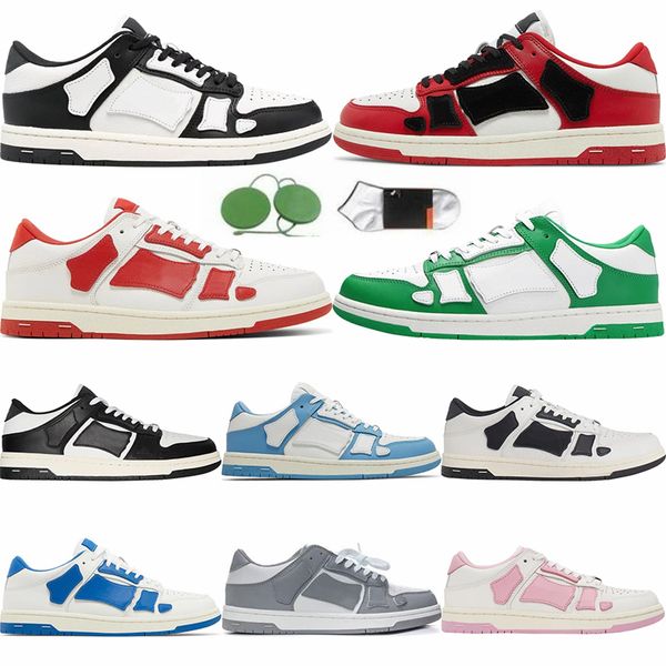 

skel low designer shoes for men women black white panda powder blue gym red pink green dhgate sports sneakers flats outdoor mens trainers, White;red