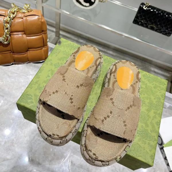 

beach slippers fashion thick bottom designer women shoes cartoon alphabet lady platform leather heels letter slides high heel sandals large, Black