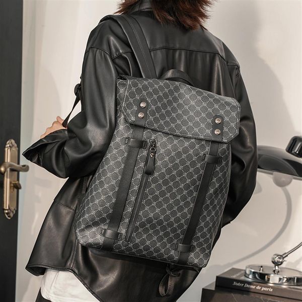

men's women backpacks school bags luxury black backpack fashion designers students shoulder bag mini cross body purses phone 278g