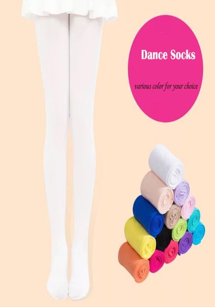 

whole girls pantyhose tights kids dance socks candy color children velvet legging clothes baby ballet stockings kids solid soc2761878, Blue;pink