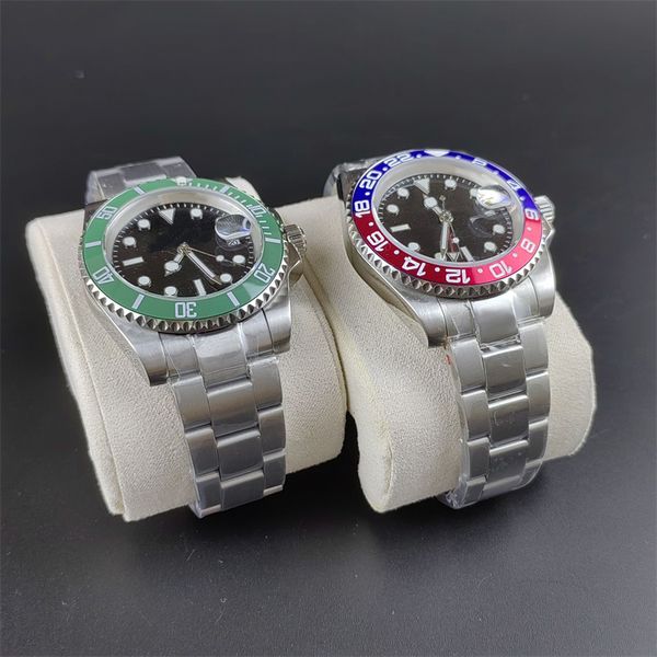 

mens designer watch famous montre 2813 movement watch 41mm orologio di lusso waterproof luminous fashion watches popular dh02 e23, Slivery;brown