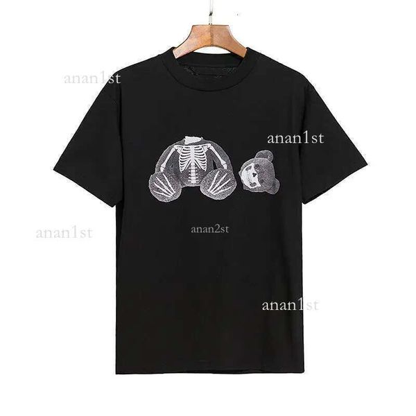 

designer pa t shirt tags decapitated bear letters short sleeve summer tide mens womens tees1, White;black