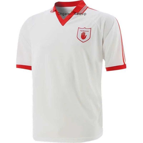 

1918 tyrone gaa retro jersey size s-m--xl-xxl-3xl-4xl-5xl, White;black