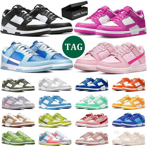 

with box panda shoes for men women triple pink white black grey fog unc shades of green apple syracuse gai rose whisper pn dust mens sneaker