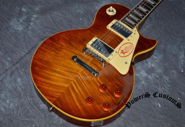 

china electric guitar oem shop lp standard electric guitar r9 les vos 6 strings electric paul guitar case7788391