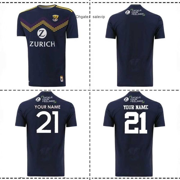 

2021 wexford gaa away jersey 2021/22 ireland wexford training rugby jersey size s-3xl-5xlwpwz, White;black