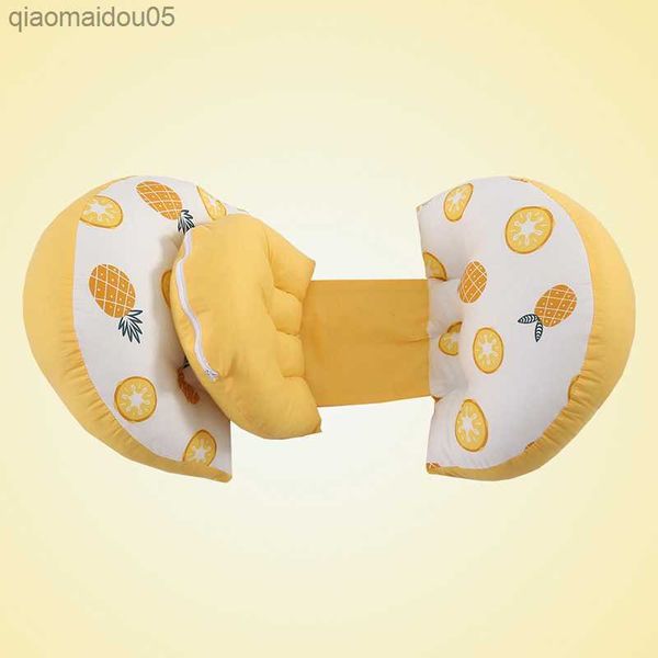 

portable pregnancy pillow soft side sleepers cushion printed baby nursing pillow cartoon adjustable maternity pillow breastfeed l230712