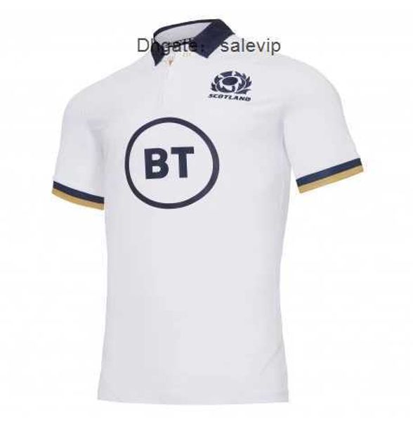 

2020/2021 scotland away rugby jersey size s-m--xl-xxl-3xl-4xl-5xl, White;black