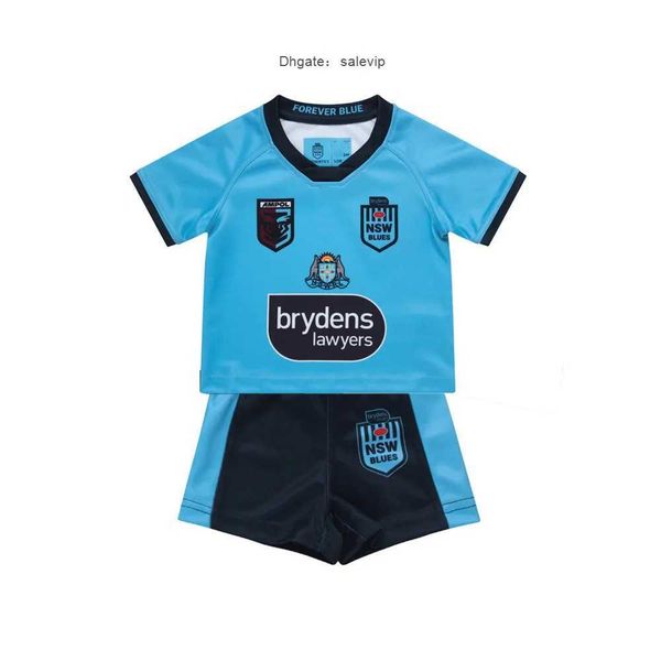 

2022 nsw blues state of origin jersey set 2022/23 nsw blues state of origin jersey toddler kids kit jersey size 16---26, White;black