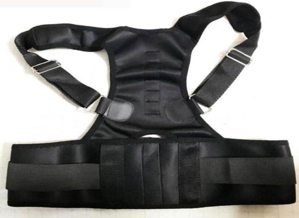 

magnetic back posture corrector for student men and women adjustable braces support therapy shoulder posture brace5249585