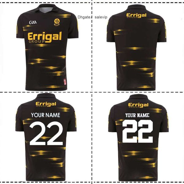 

2022 derry gaa goalkeeper jersey 2022/23 ireland derry training rugby jersey size s--5xlgjga, White;black