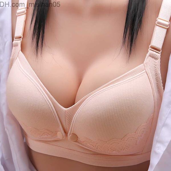 

maternity intimates breakfeeding bra pregnant women's underwear large polyester bra to prevent sagging pregnant women's care bra z, White