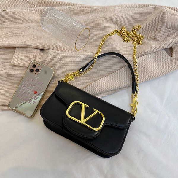 

v designer bags for ladies new bags advanced sense trend simple crossbody bag women's bag single shoulder bag chain underarm bag