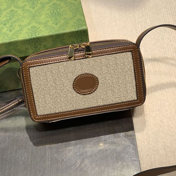 

designer mini handbag for men fashion shoulder bags canvas and real leather