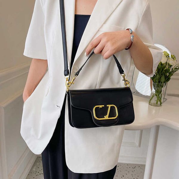 

new velatninio designer bag for woman bags ladies2023 bags simple and versatile one shoulder crossbody bag with advanced fashion chain small