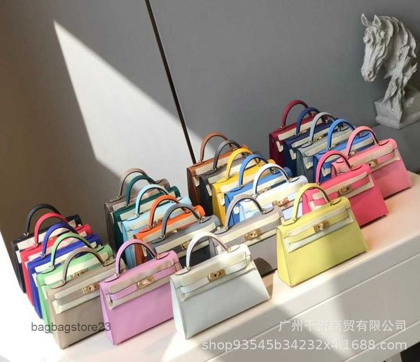 

kellies ladies bags designer classic 2023 bag girl classic colors handbags generation palmprint women's cowhide fashion versatile cross