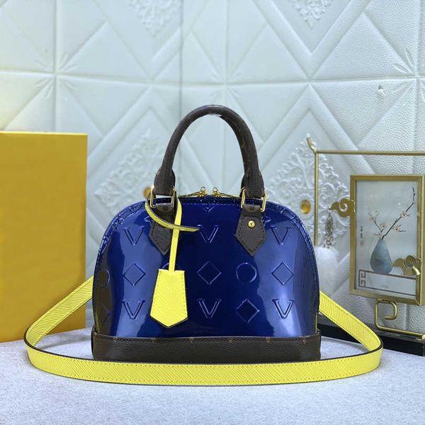 

high-quality fashion shoulder bag designer handbag luxury classic women patent leather embossed-shell bag m53152 m44389 m91606 evening gown