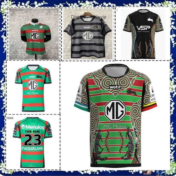 

2023 south sydney rabbitohs indigenous jersey 2023/24 south sydney rabbitohs commemorative anzac training jersey size s--5xl, White;black