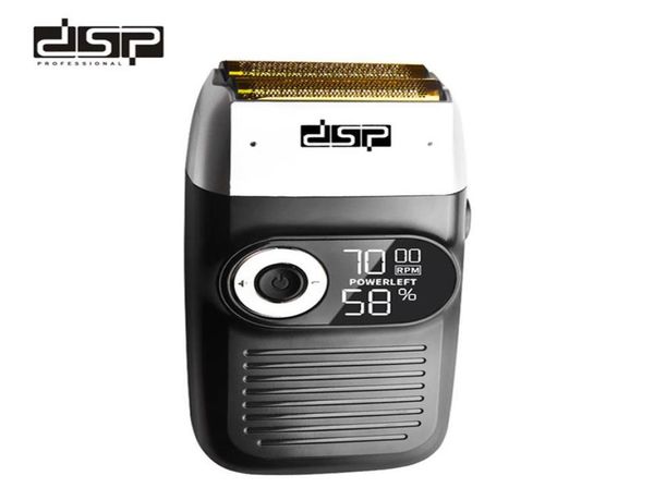 

epacket dsp household electric shaver with led display reciprocating usb rechargeable multifunctional razor with two blades238f4503244