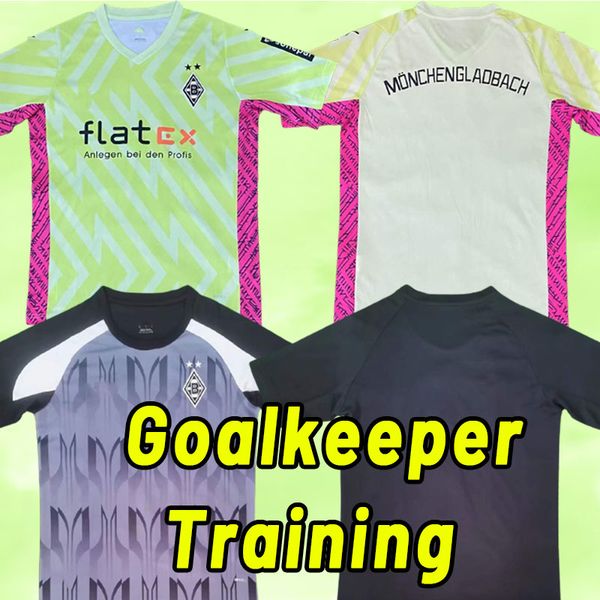 

23 24 borussia monchengladbach soccer jerseys 2023 2024 gladbach thuram elvedi plea stindl bensebaini neuhaus ginter hofmann embolo shirt tr, Black;yellow