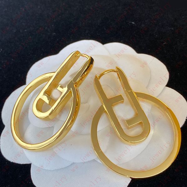 

alphabet circle geometric metal solid color irregular earrings, designer minimalist personality women's studs, hoop huggie, wedding ban, Golden;silver