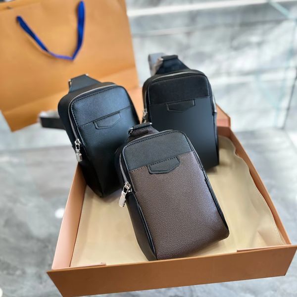 

mens purse womens m30741 outdoor slingbag cross body bag luxurys designer chest fanny pack totes bum bag genuine leather fashion shoulder bu