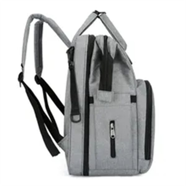 

diaper bags moms backpack multifunctional baby bed bags maternity nursing handbag stroller bag nappy large capacity mummy bags a3, Black