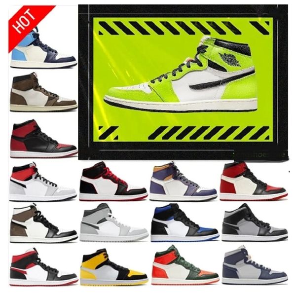 

eur36-47 jumpman 1s men women basketball shoes 1 hyper royal university blue bred black silver toe dark mocha shadow daimond denim obsidian