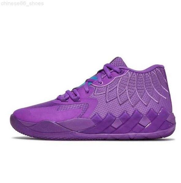 

5a 2023 new lamelo ball mb 01 basketball shoes rick red green and morty galaxy purple blue grey black queen buzz city melo sports shoe train
