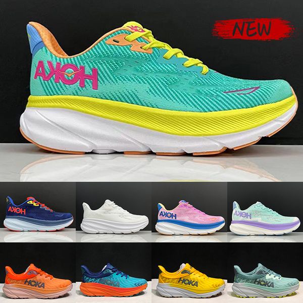 

hokas shoes womens clifton 9 casual shoes women hoka one one running shoe designer sneakers athletic black white hiking shoe men womens spor