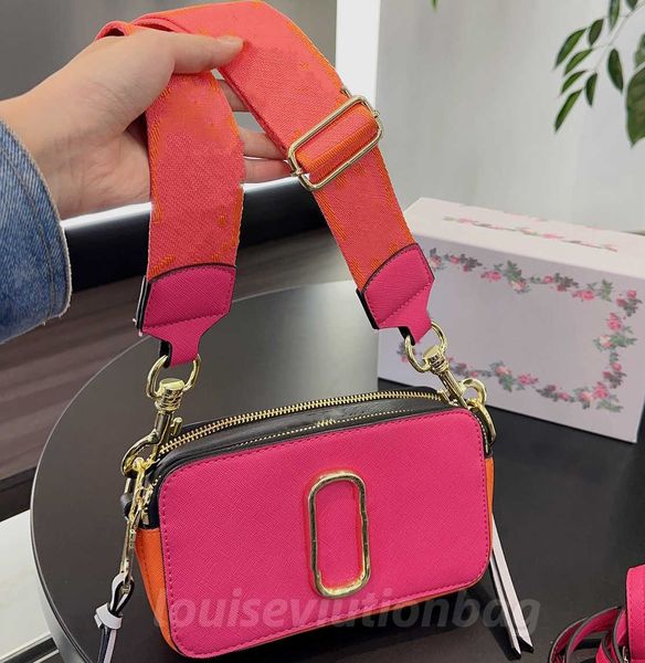 

designer luxury snapsshoulder bag fashion womens mens ladies handbag famous camera bags small crossbody purse women crossbody marc 104258
