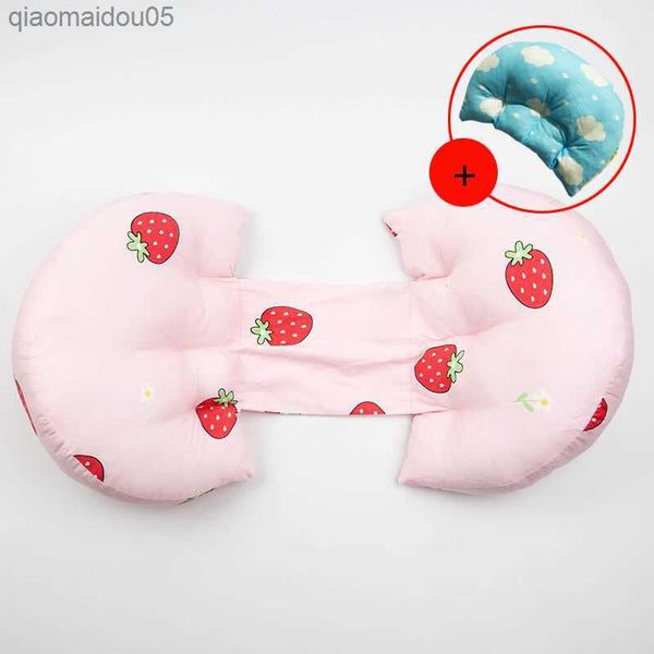 

u-shaped pregnant waist protection side sleeping pillows pregnancy back pillows sleeping support pad pregnancy sleep artifact l230712