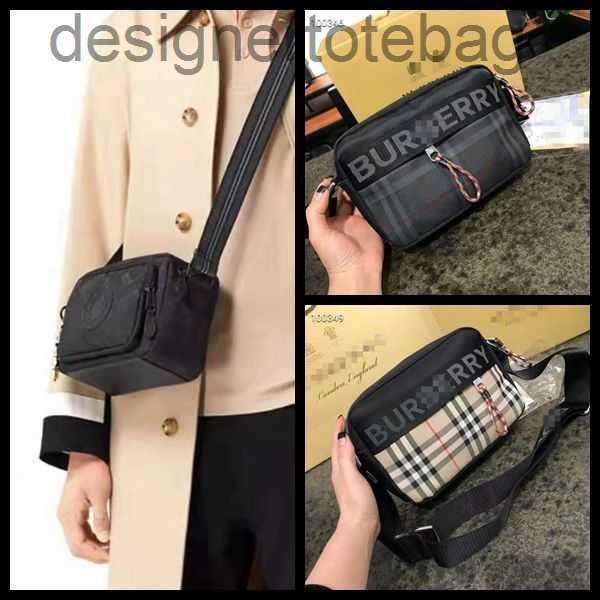 

burbrery low key and elegant men's bag single shoulder bag messenger bag canvas men's b home camera bag small square bag large cap